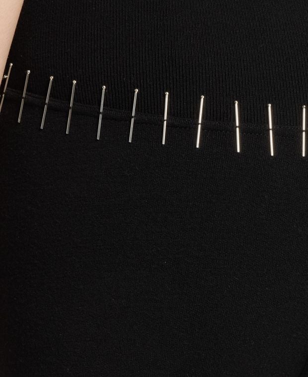 Alaia Wool-blend leggings