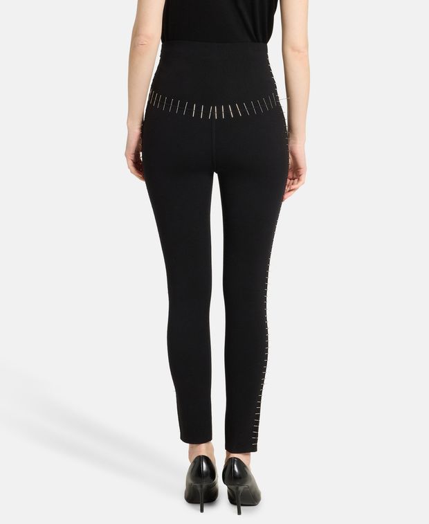 Alaia Wool-blend leggings