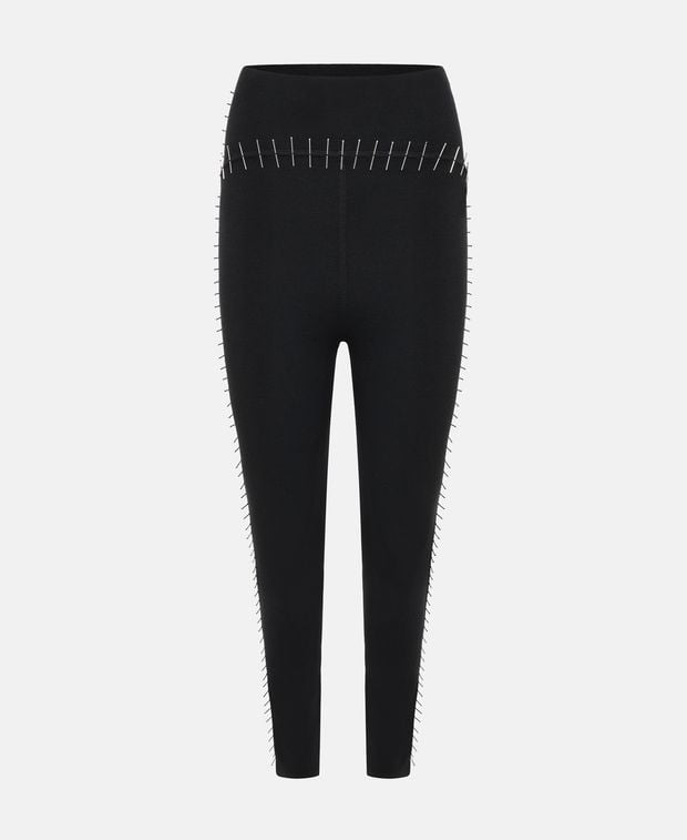 Alaia Wool-blend leggings