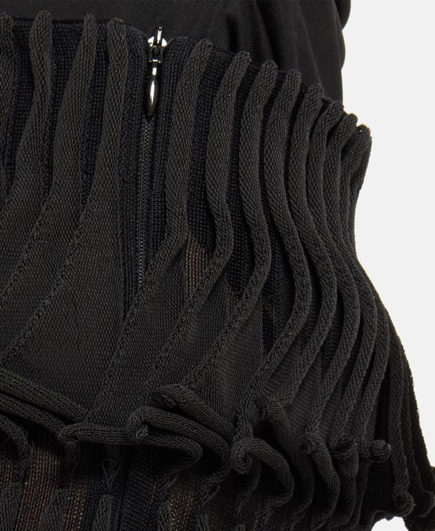 Alaia Silk-blend skirt