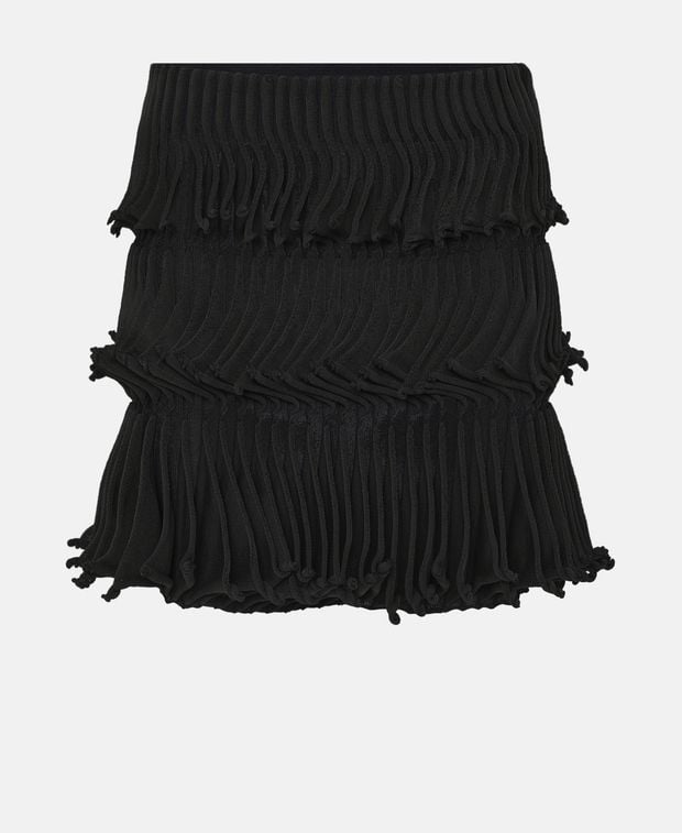Alaia Silk-blend skirt