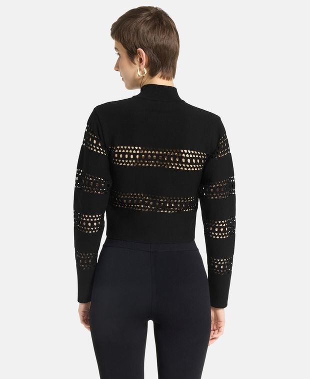 Alaia Wool-blend pullover Vienne