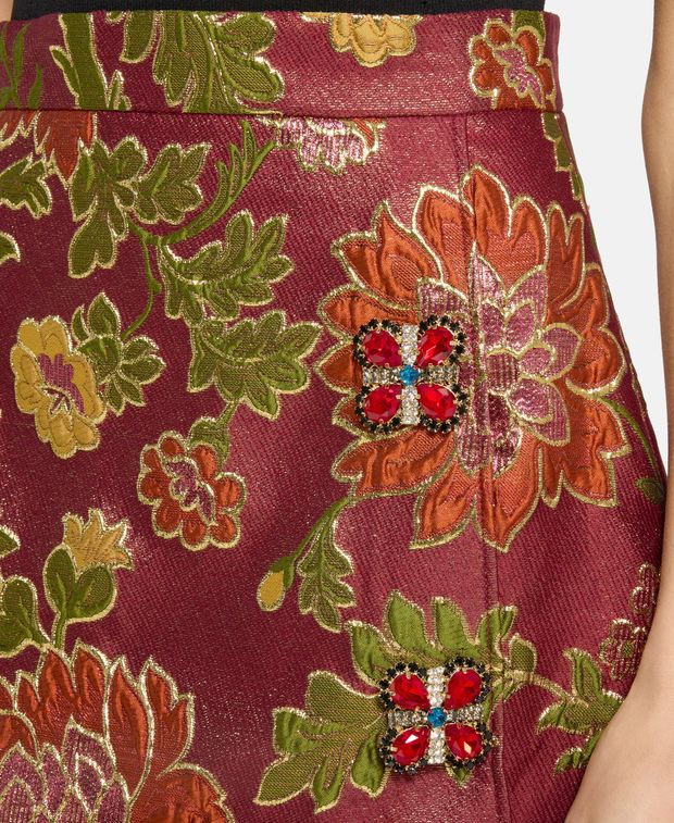 Dolce & Gabbana Silk-blend skirt