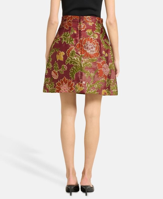 Dolce & Gabbana Silk-blend skirt