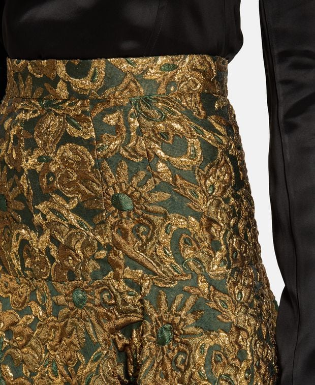 Dolce & Gabbana Silk-blend skirt