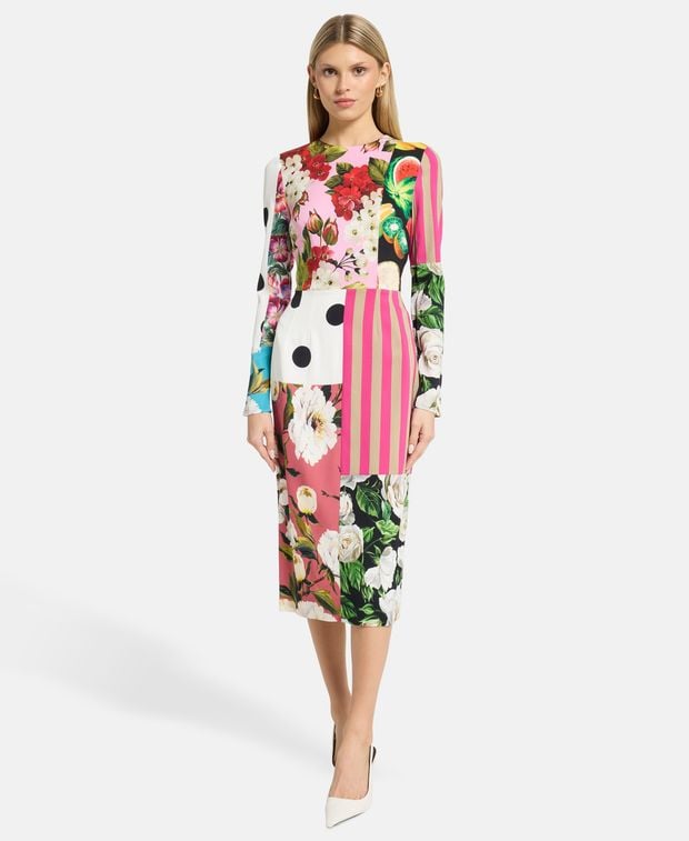 Dolce & Gabbana Silk-blend dress