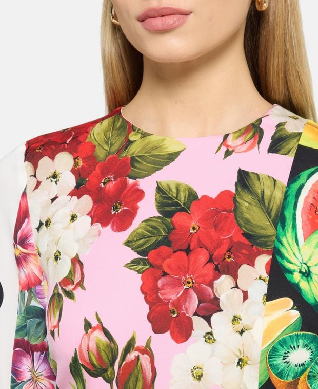 Dolce & Gabbana Silk-blend dress