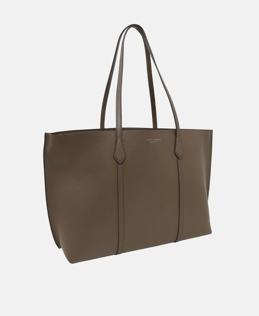 Tory Burch Leather shopper Wild Mushroom