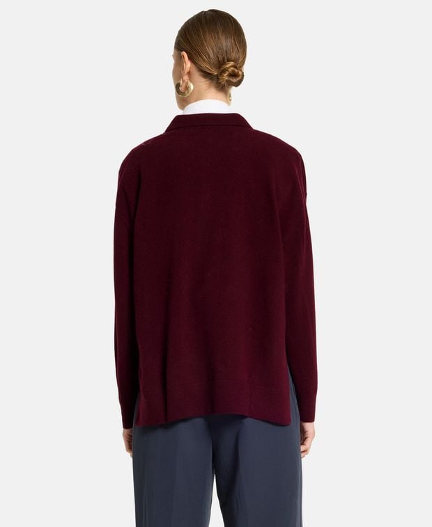 arch4 Cashmere polo shirt Cloverbend