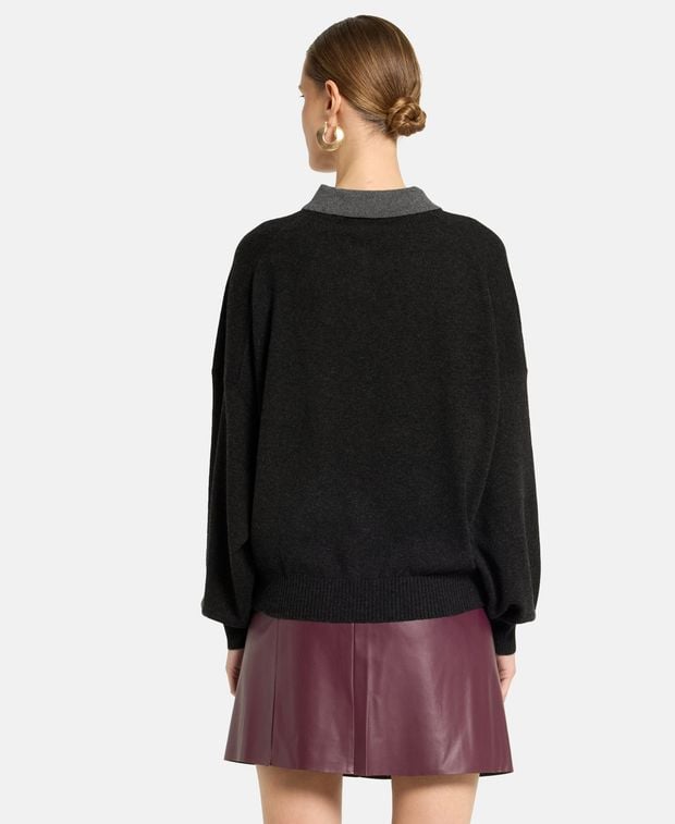 arch4 Cashmere polo shirt Becca
