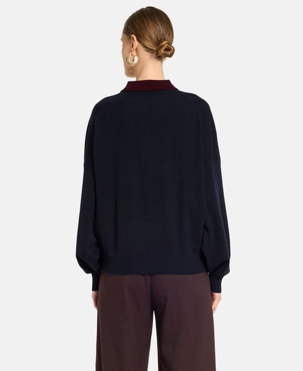 arch4 Cashmere polo shirt Becca