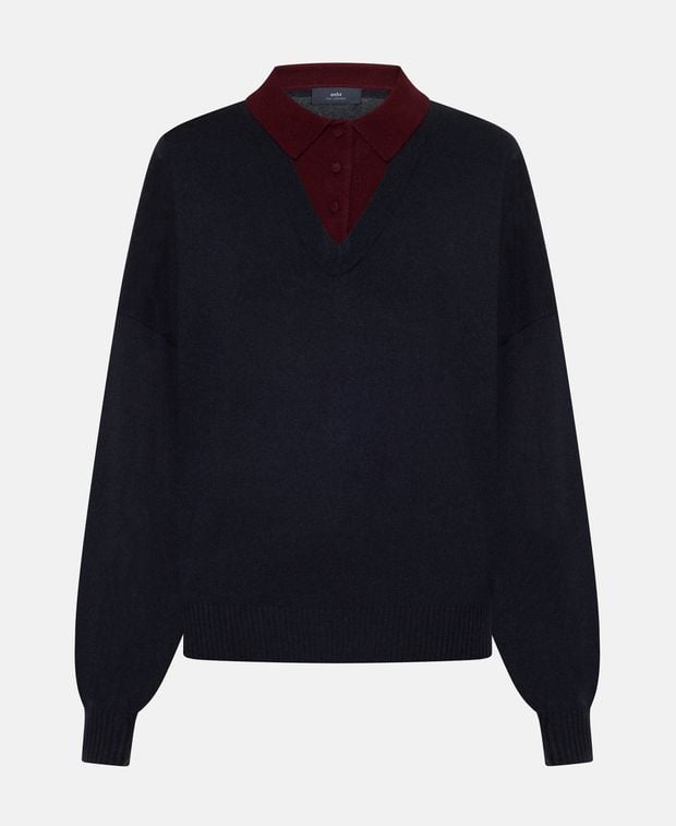 arch4 Cashmere polo shirt Becca
