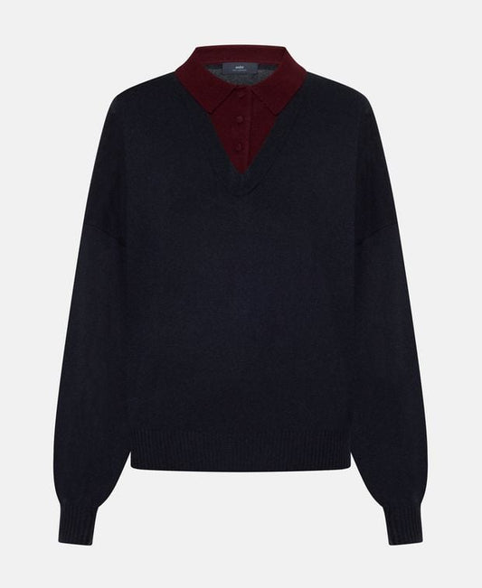 arch4 Cashmere polo shirt Becca