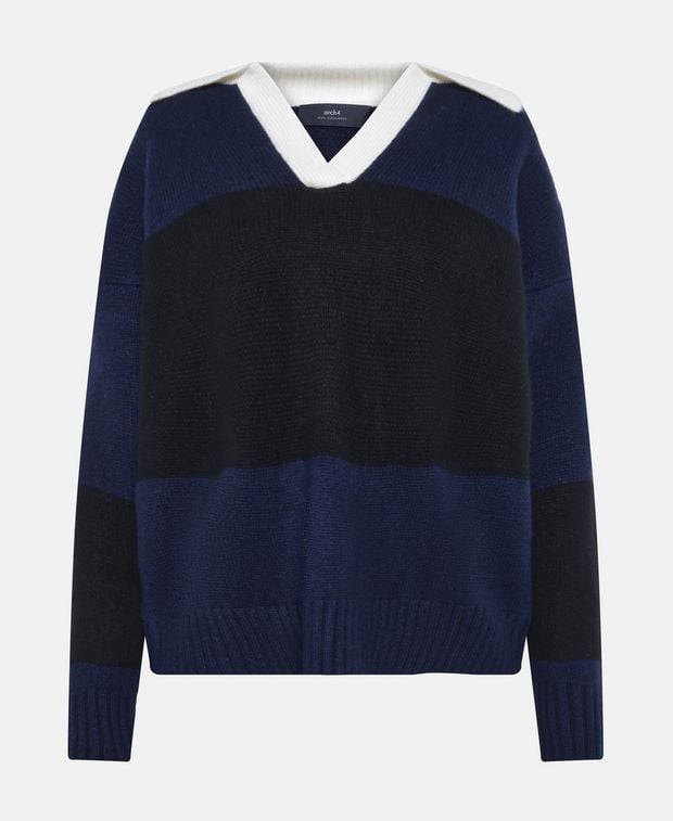 arch4 Cashmere polo shirt Mr Siel
