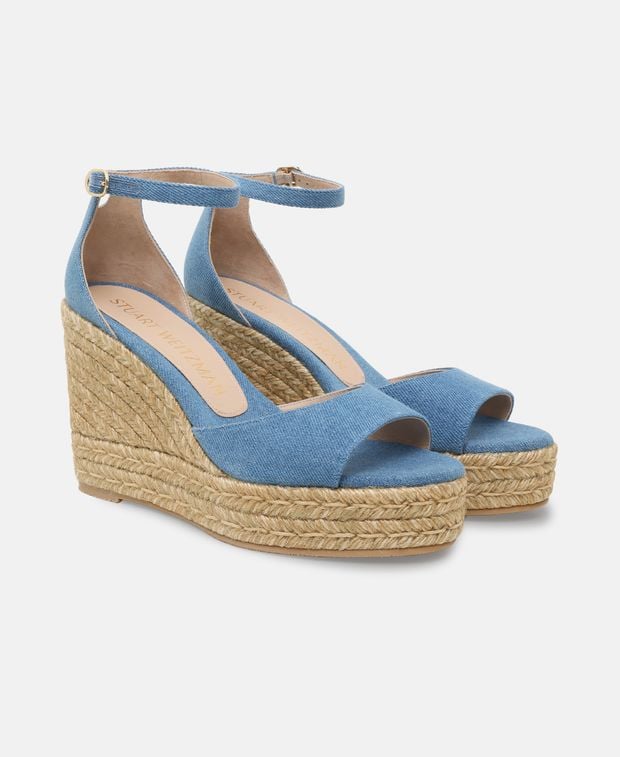 Stuart Weitzman Wedged espadrilles Nudistcurve