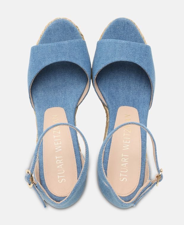Stuart Weitzman Wedged espadrilles Nudistcurve