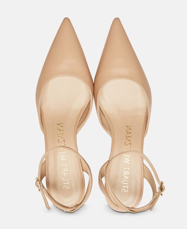 Stuart Weitzman Ankle strap pump Barelythere
