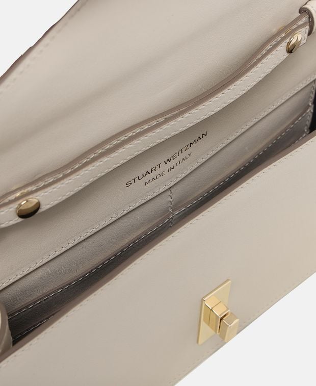 Stuart Weitzman Leather clutch Milan