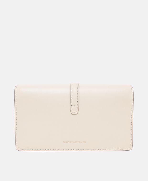 Stuart Weitzman Leather clutch Milan