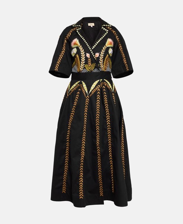 Temperley London Wrap dress Juniper