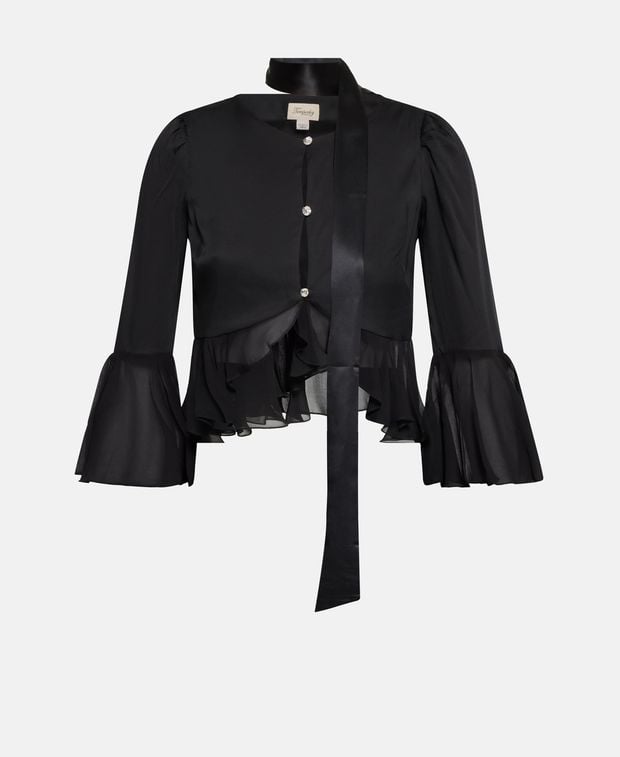 Temperley London Silk-blend jacket Leilani