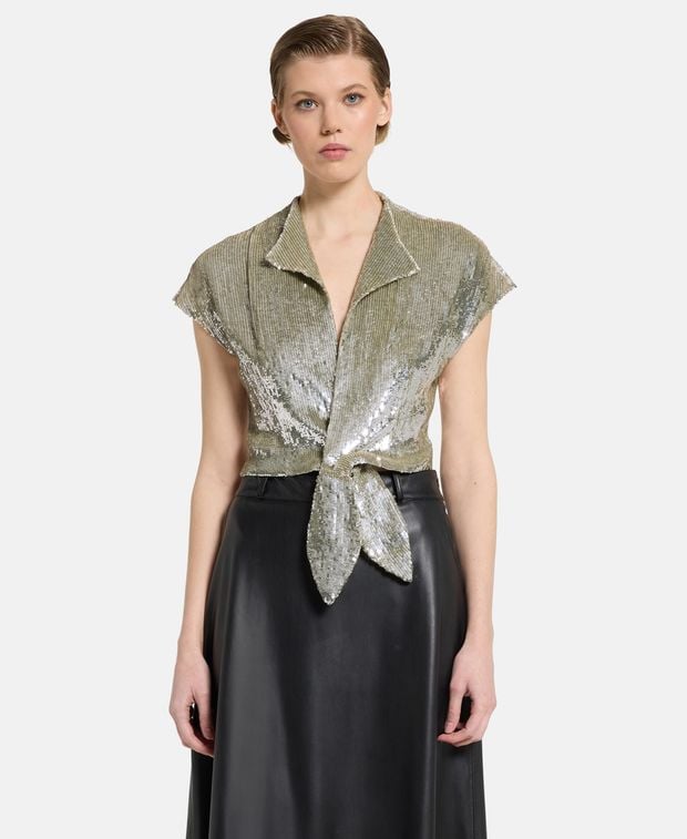 Temperley London Sequinned jacket Filigree