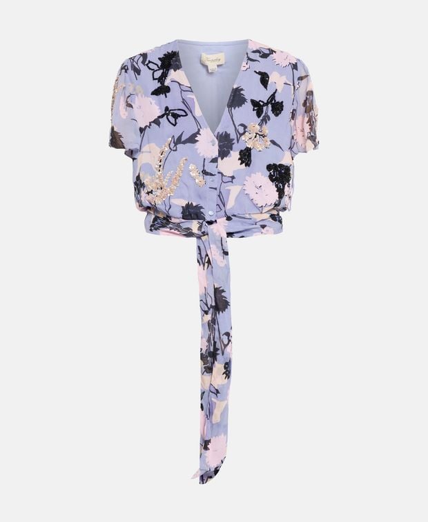 Temperley London Wrap blouse Maisie