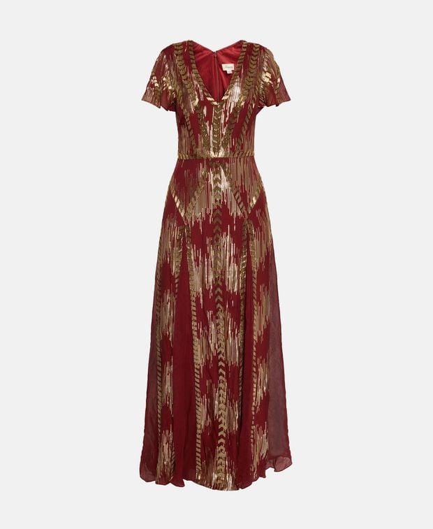 Temperley London Silk-blend dress Viola