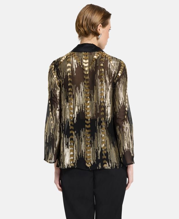 Temperley London Silk-blend blouse Viola