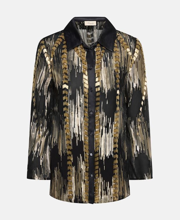 Temperley London Silk-blend blouse Viola