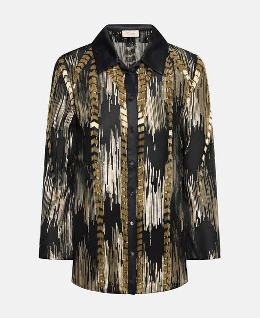 Temperley London Silk-blend blouse Viola