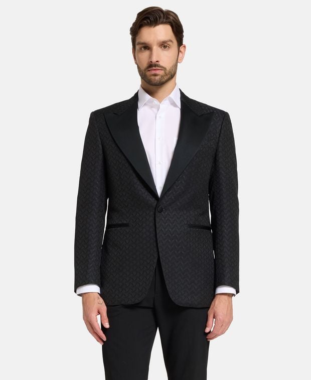 Canali Wool-blend suit jacket
