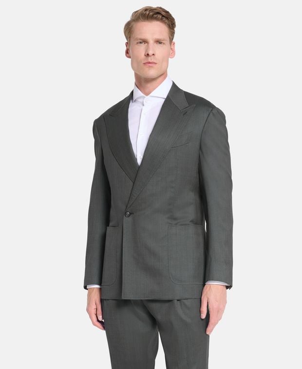 Canali Wool-blend suit jacket