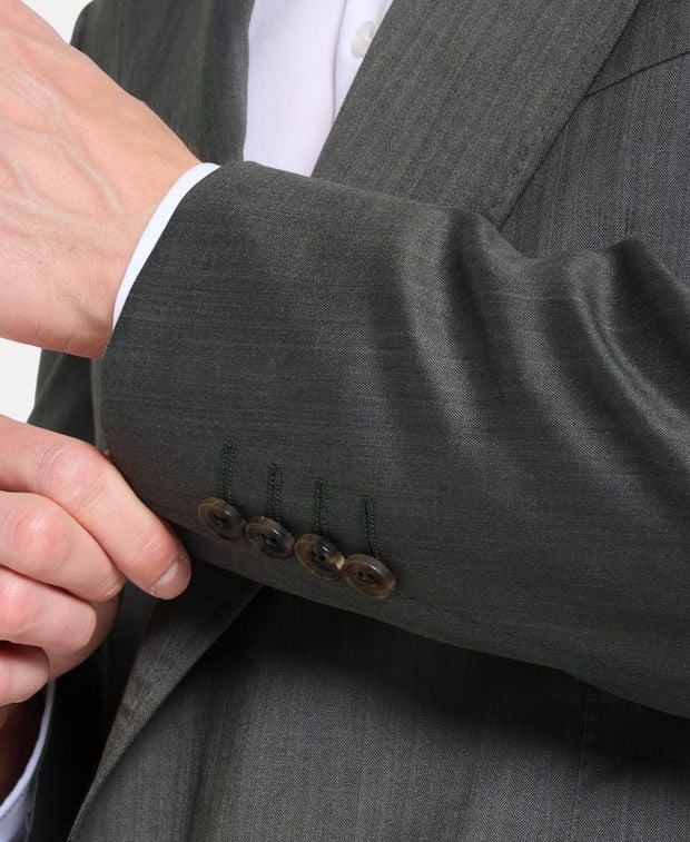 Canali Wool-blend suit jacket