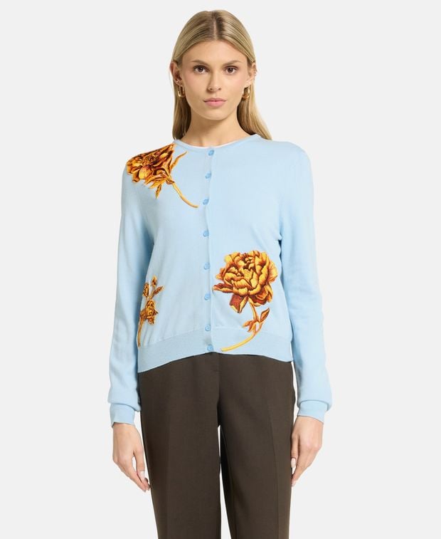 Oscar de la Renta Wool cardigan