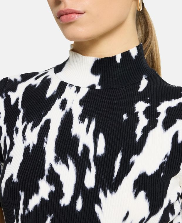 Oscar de la Renta Silk-blend pullover