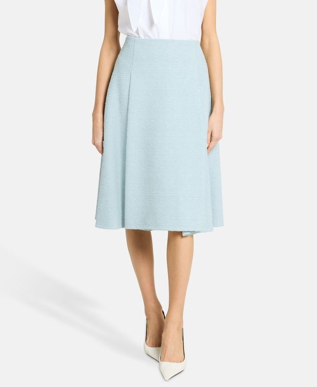 Oscar de la Renta Wool-blend skirt