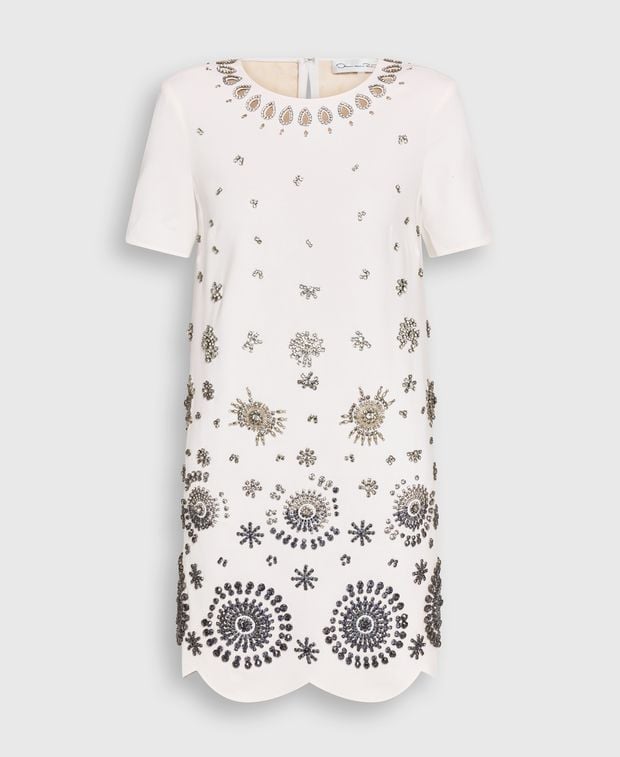 Oscar de la Renta Wool dress