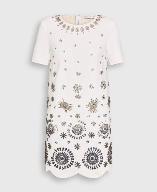 Oscar de la Renta Wool dress