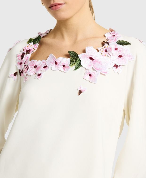 Oscar de la Renta Silk blouse