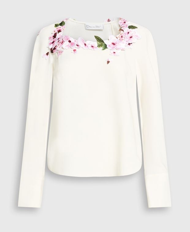 Oscar de la Renta Silk blouse