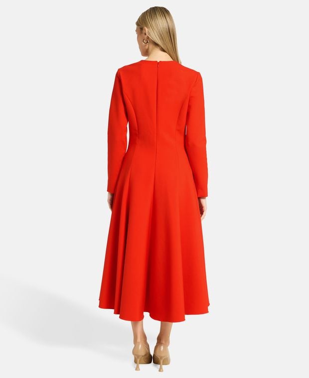 Oscar de la Renta Wool dress