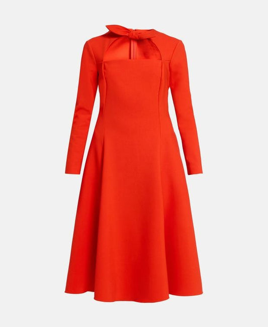 Oscar de la Renta Wool dress