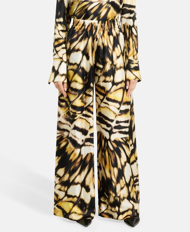 Oscar de la Renta Silk trousers