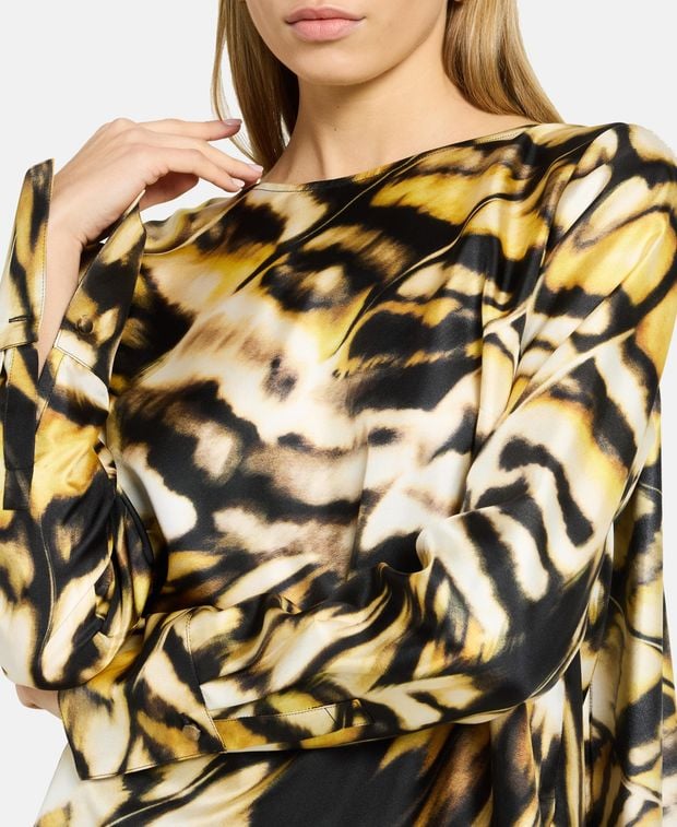 Oscar de la Renta Silk shirt blouse