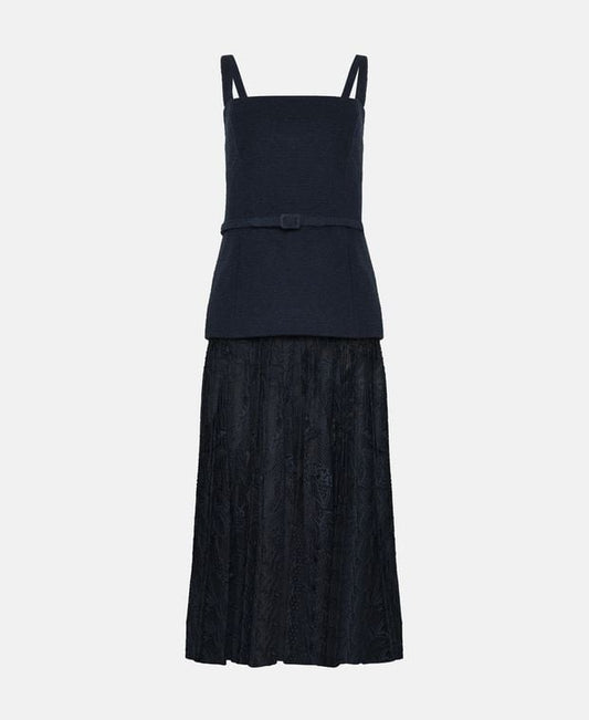 Oscar de la Renta Wool-blend dress