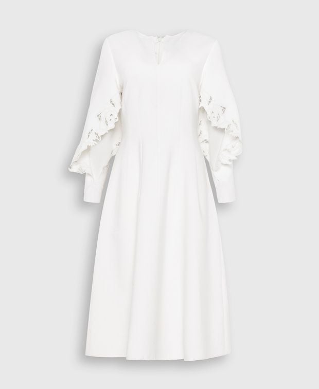 Oscar de la Renta Wool dress