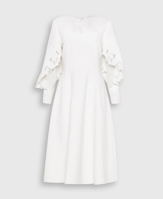 Oscar de la Renta Wool dress