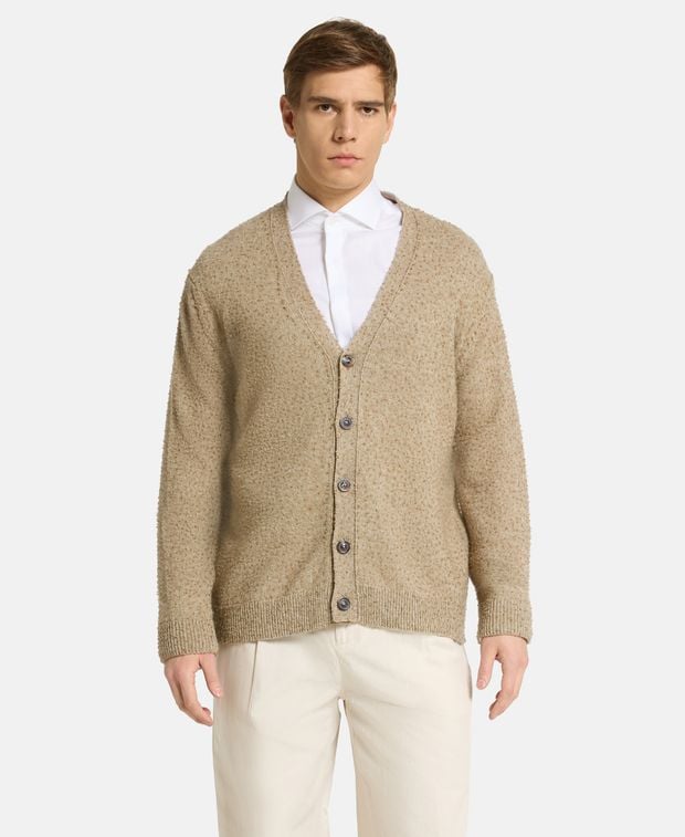 Maison Margiela Wool-blend cardigan