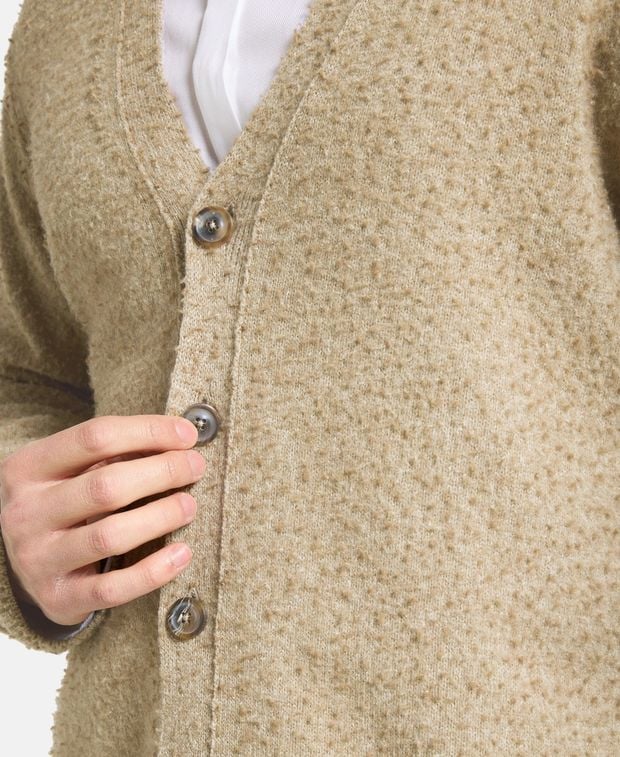 Maison Margiela Wool-blend cardigan
